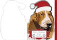 Merry Christmas from the Hound Cut'n'fold Card
