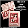 Birthday Girl in Pink A5 Mini Kit