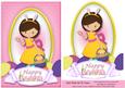 Easter Basket Girl A5 Topper