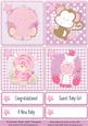 4 Sweet Baby Girl Toppers