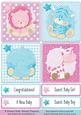 4 Sweet Baby Mixed Toppers