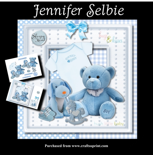 Cute Baby Boy Card