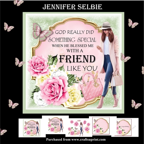 Friend Like You No.3 (Brown Hair)