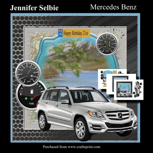 Silver Mercedes-Benz No.1