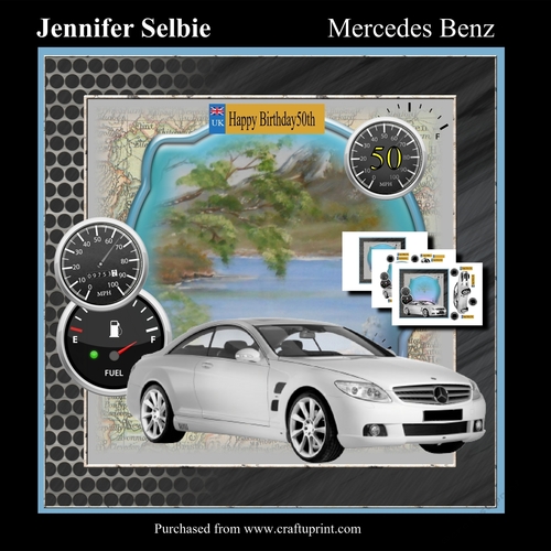 Silver Mercedes-Benz No.2