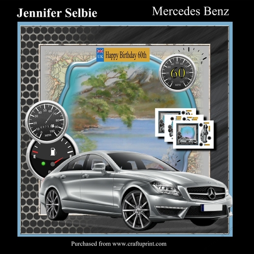 Silver Mercedes-Benz No.3