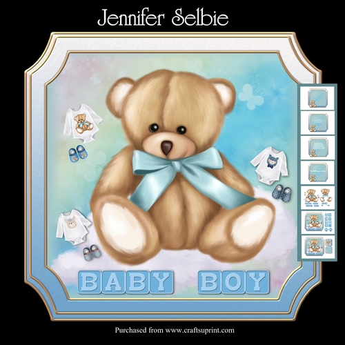 Baby Boy Teddy Bear