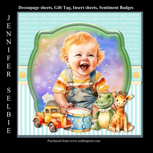 Cute little Boys 1st Birthday No.2