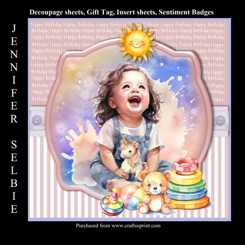Cute little Girls 1st Birthday No.2