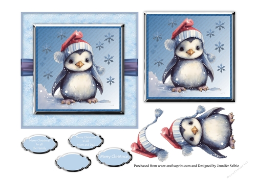 Cute Baby Penguin No.1