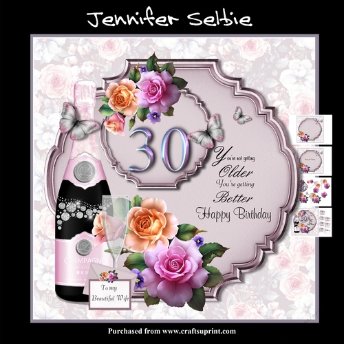 Female 30th Birthday In Lilac