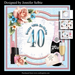 Female 40th Birthday Celebration