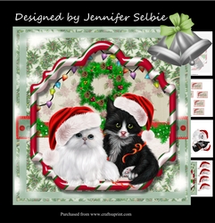 Kittens at Christmas No.1