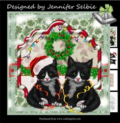 Kittens at Christmas No.2