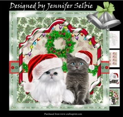 Kittens at Christmas No.3