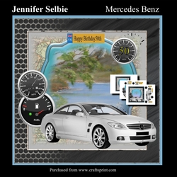 Silver Mercedes-Benz No.2