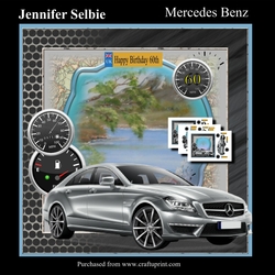 Silver Mercedes-Benz No.3