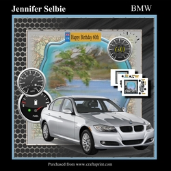 Silver BMW