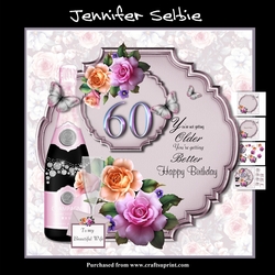 Female 60th Birthday in Lilac