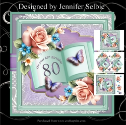 80th Birthday Book