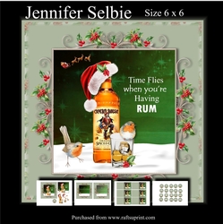 Time flies when youre having RUM 6 x 6