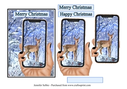 Snap Winter Wonderland Deer