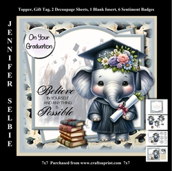 Graduation Elephant