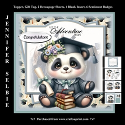 Graduation Panda