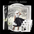 Fashion Girl Birthday Card No.1
