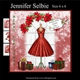 Shop Mannequin Red Dress card size 6 x 6