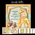 Baby in a cute Giraffe suit 8x8