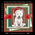 Westie at Christmas