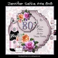 Female 80th Birthday In Lilac