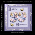99th Birthday in Lilac and Yellow