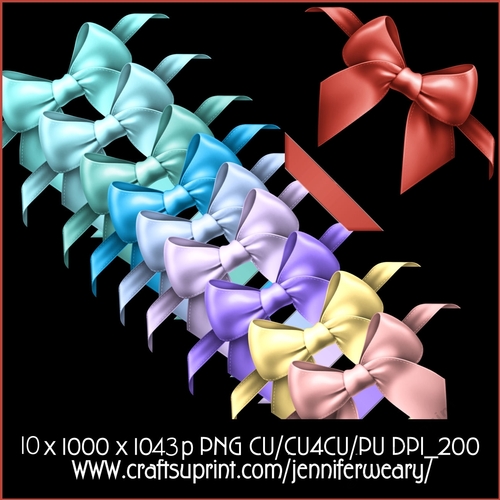 Jolly Christmas Bows 10