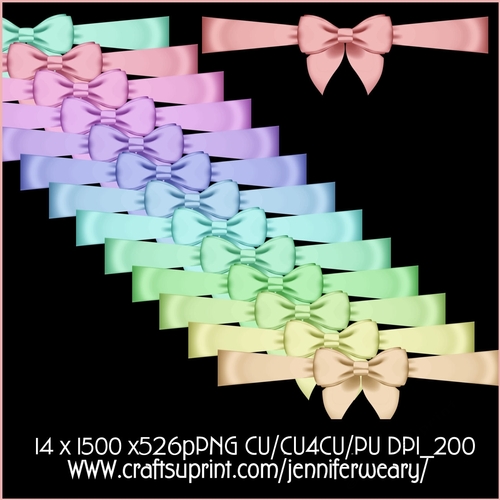 2 Candy Floss b Bows 4
