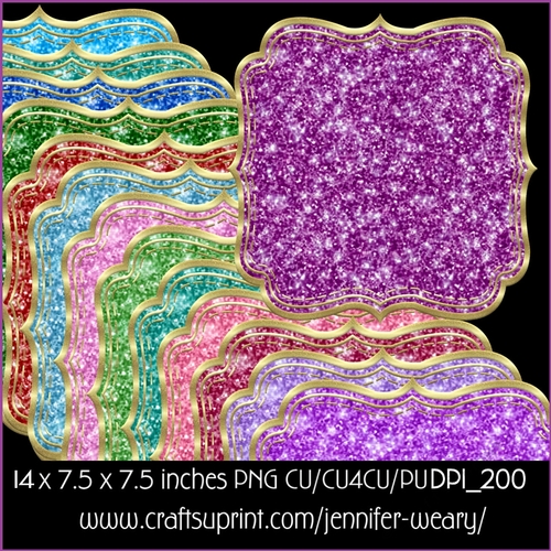 Christmas Glitters Christmas Wishes Mats