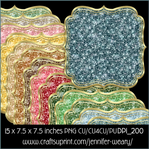 Christmas Glitters Candyland Mats
