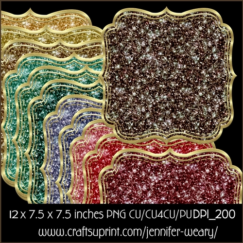 Christmas Glitters Christmas Joy Mats