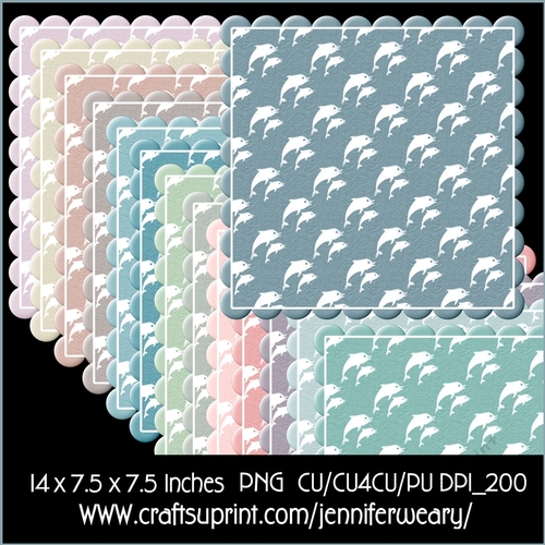 Succulant Dolphin Mats 