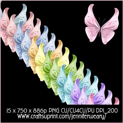 Easter Morn Butterflies 2