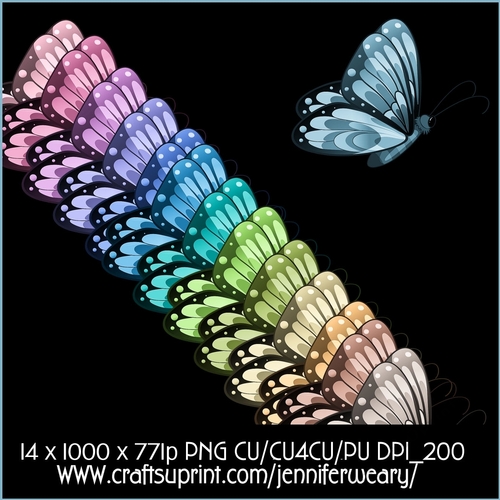 20 Cute Butterflies