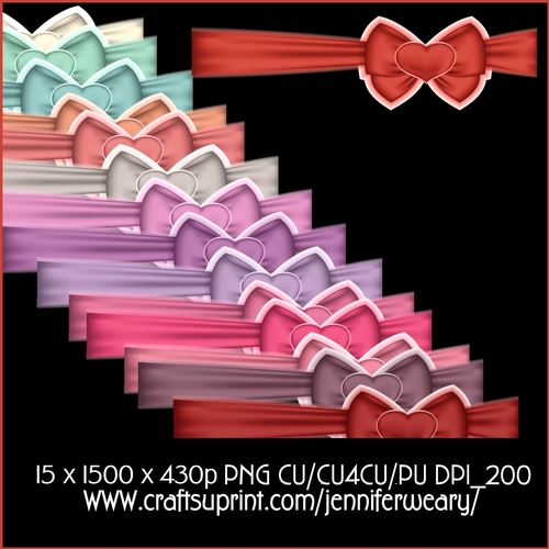 20 Valentine Bows