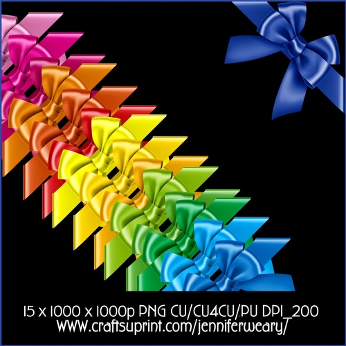 Colorful Bows 11