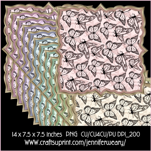 20 Candy floss Mats