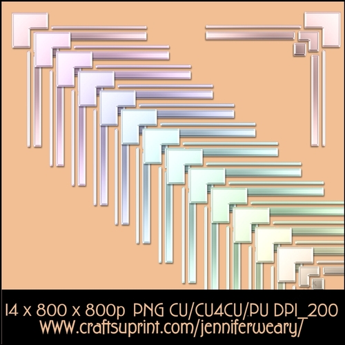 Corner Rose Sets-Corners Plain Candy Floss
