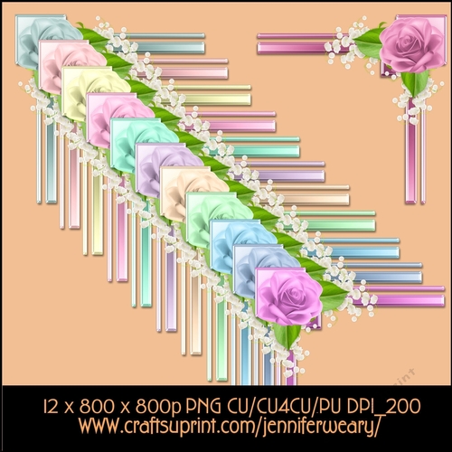 Corner Rose Set-Rose Corners Dreamy