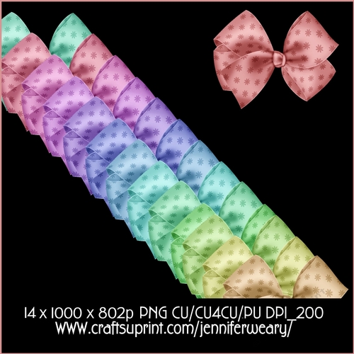 2 Candy Floss b Bows