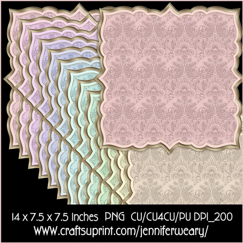 2 Candy Floss Mats 10