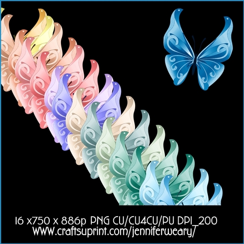 Tranquil Day Butterflies